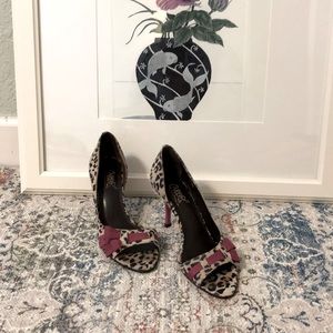 Carlos by Carlos Santana animal print heels